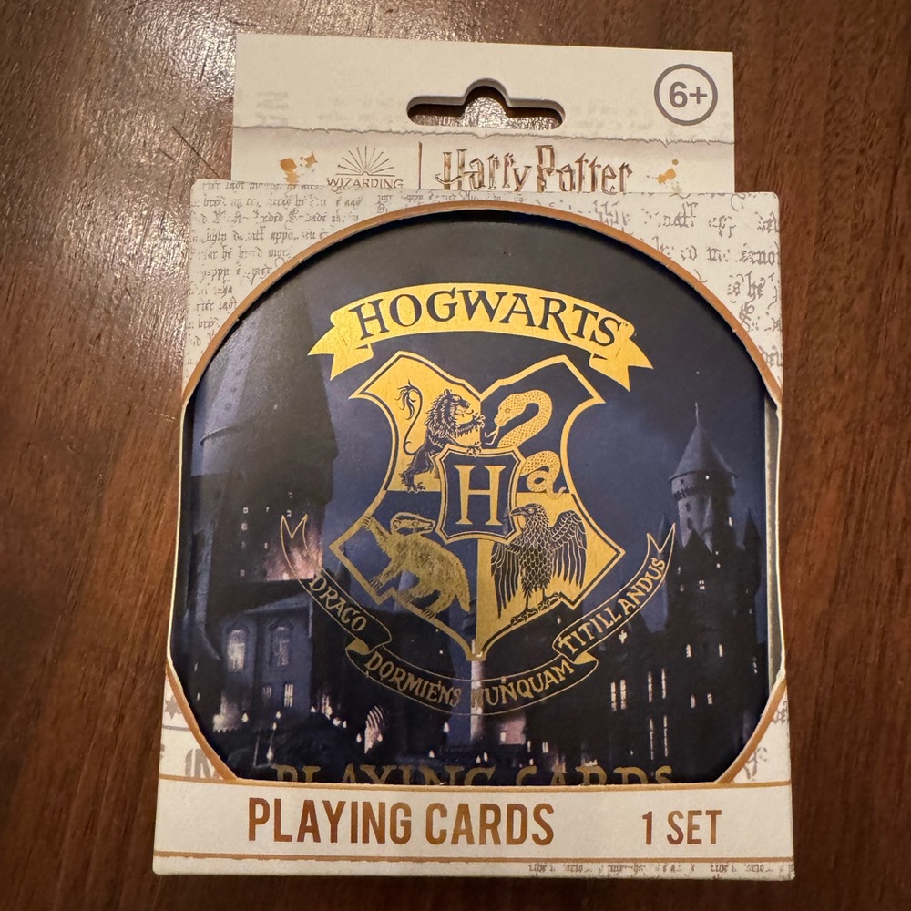 Harry Potter Hogwarts Playing Cards